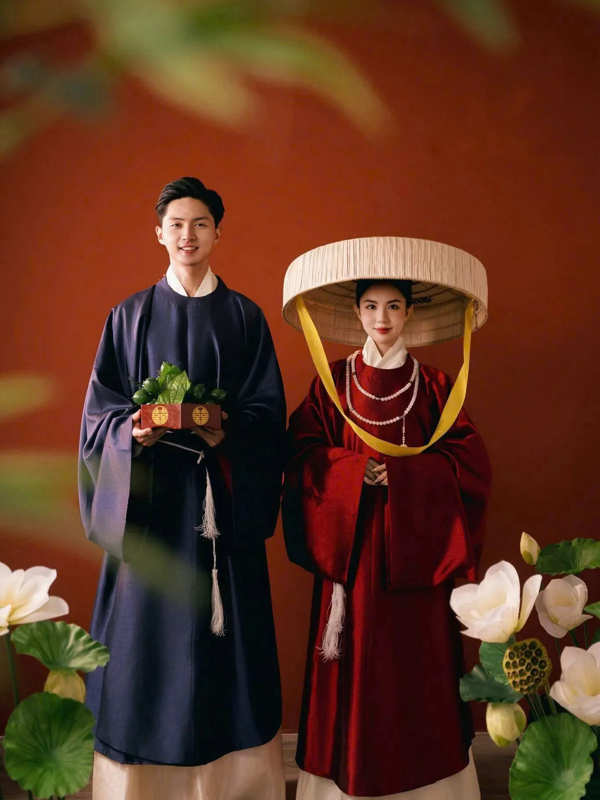 Tafta Hồng Lam